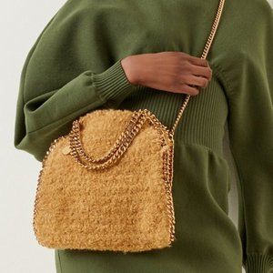 Stella McCartney Mini Falabella Knit Tote Bag